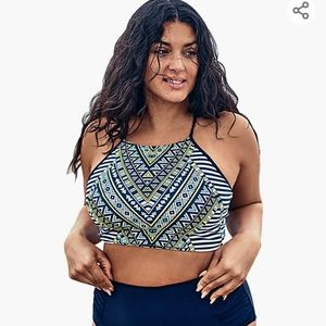 3x swim suit cupshe two piece